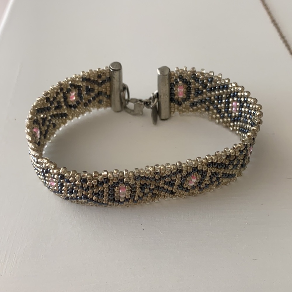 Geometric Patterned Bracelet